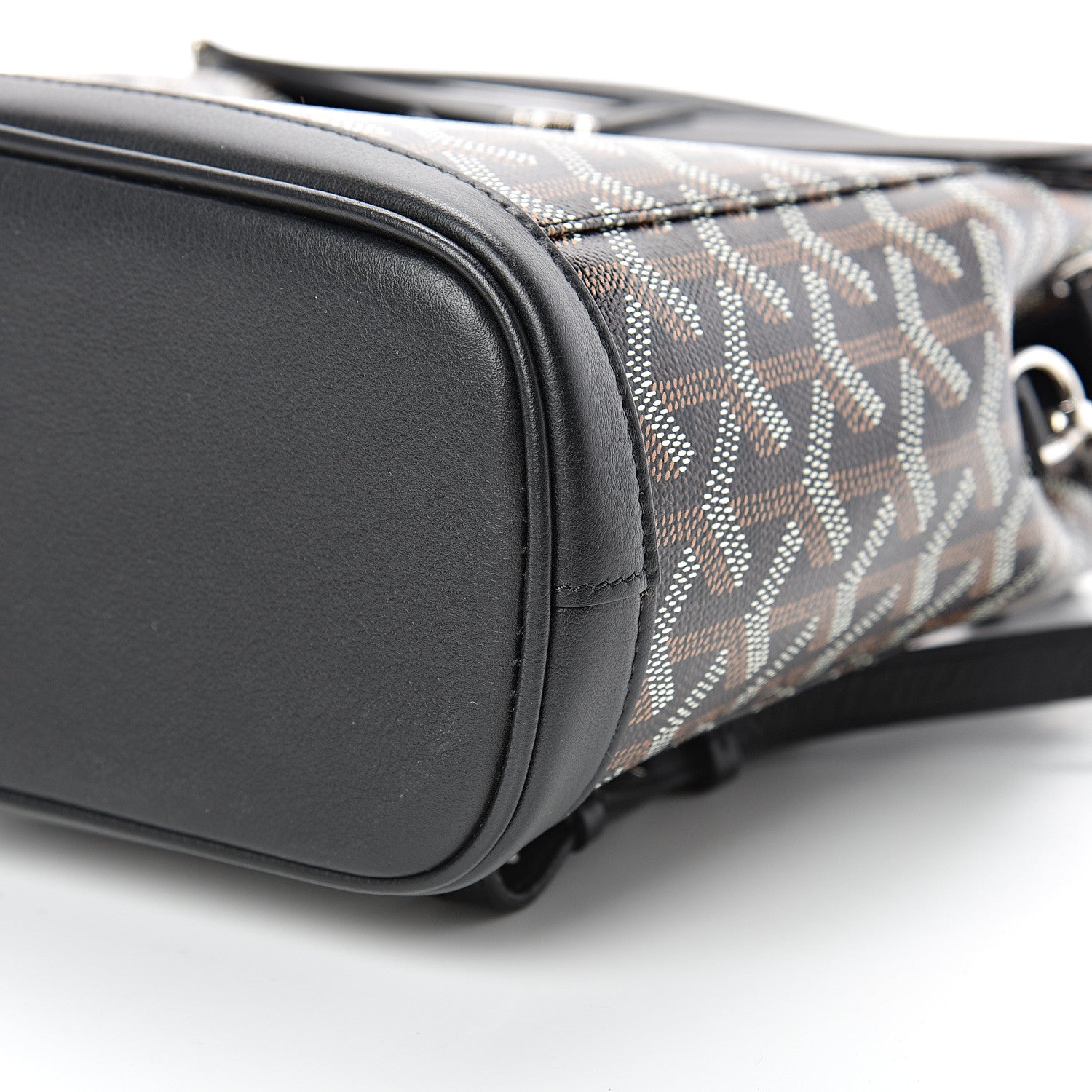 Goyard Goyardine Calfskin Mini Alpin Backpack Black 8 of 8