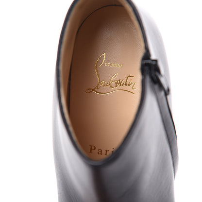 Christian Louboutin Calfskin Dirdibootie 130 Ankle Booties 37.5 Black 7 of 9