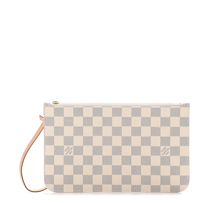 Louis Vuitton Damier Azur Neverfull MM GM Pochette 1 of 8