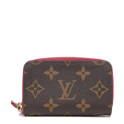 Louis Vuitton Monogram Zippy Multicartes Fuchsia 1 of 5