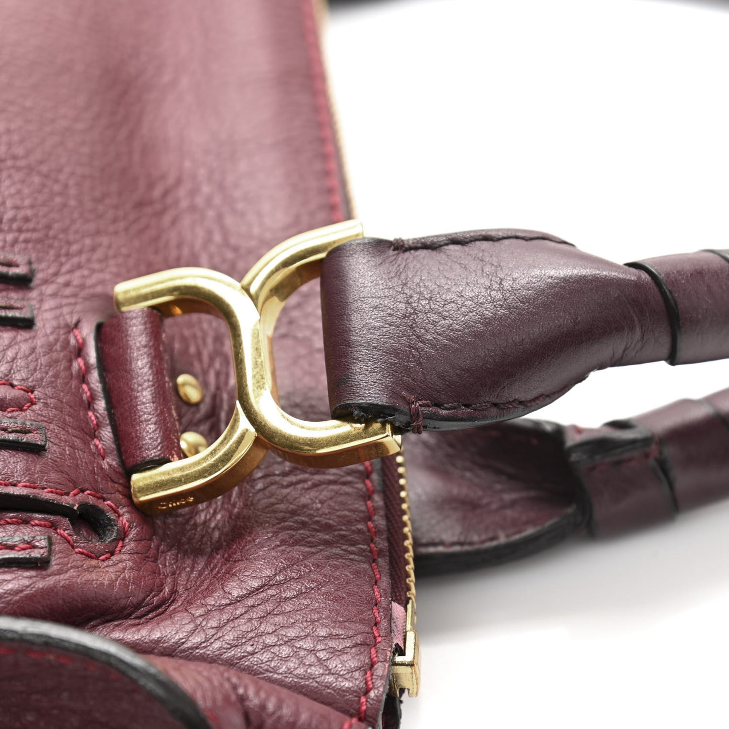 Calfskin Medium Marcie Satchel Dark Velvet