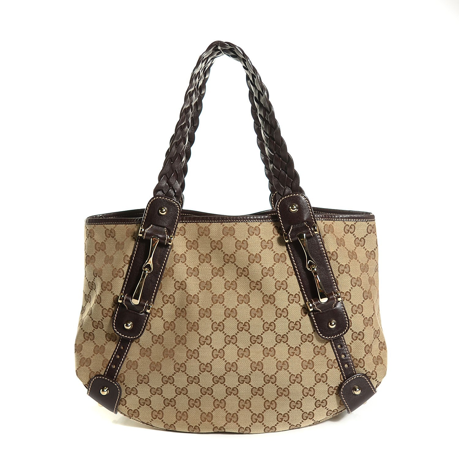 Gucci Monogram Small Pelham Shoulder Bag Dark Brown 1 of 9