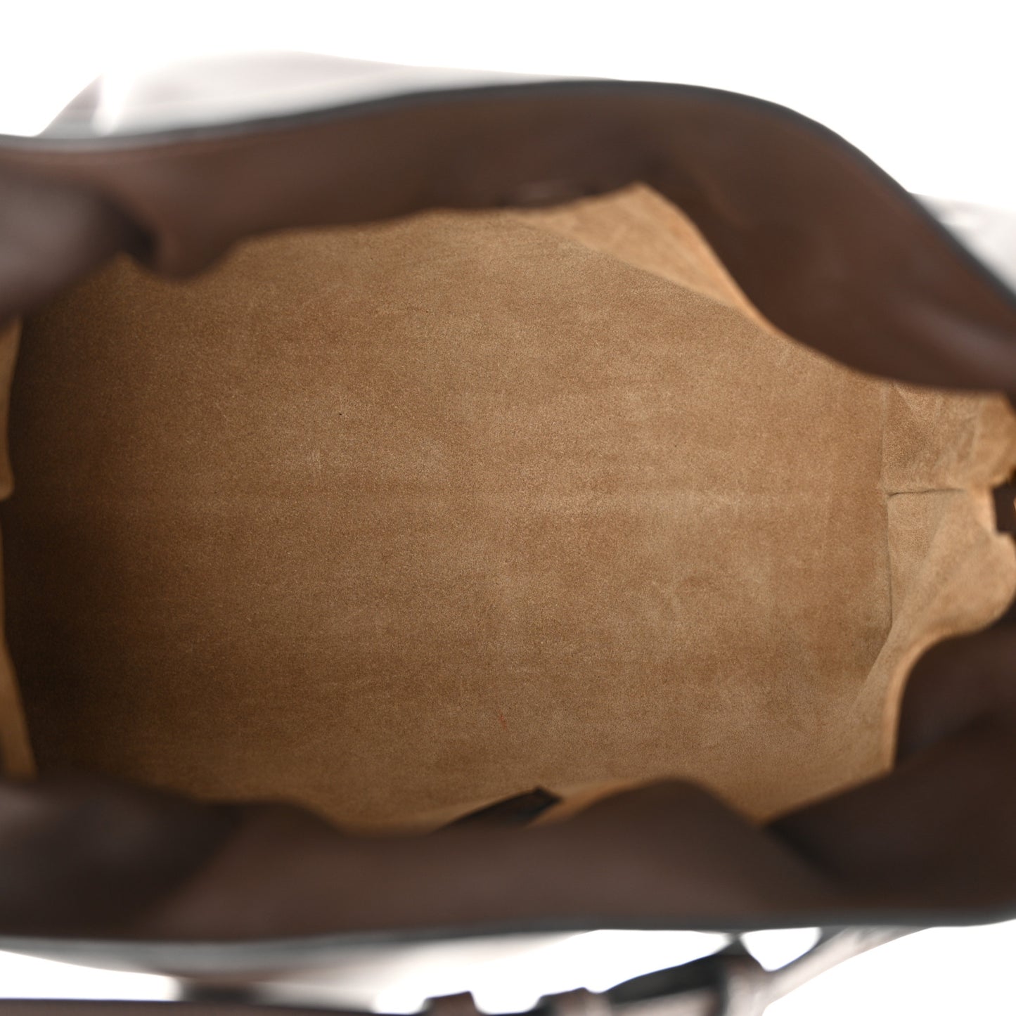 Nappa Medium Flamenco Knot Bag Chocolate