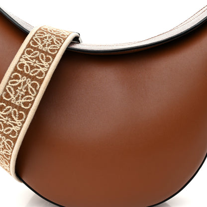 Loewe Satin Calfskin Jacquard Luna Bag Pecan 7 of 9