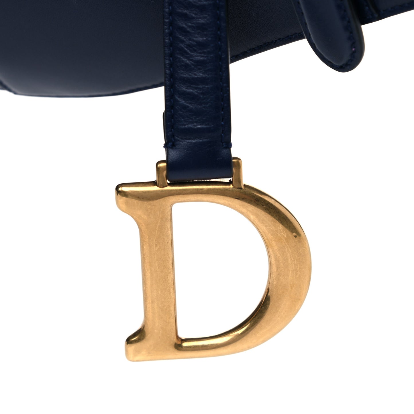 Calfskin Saddle Bag Blue