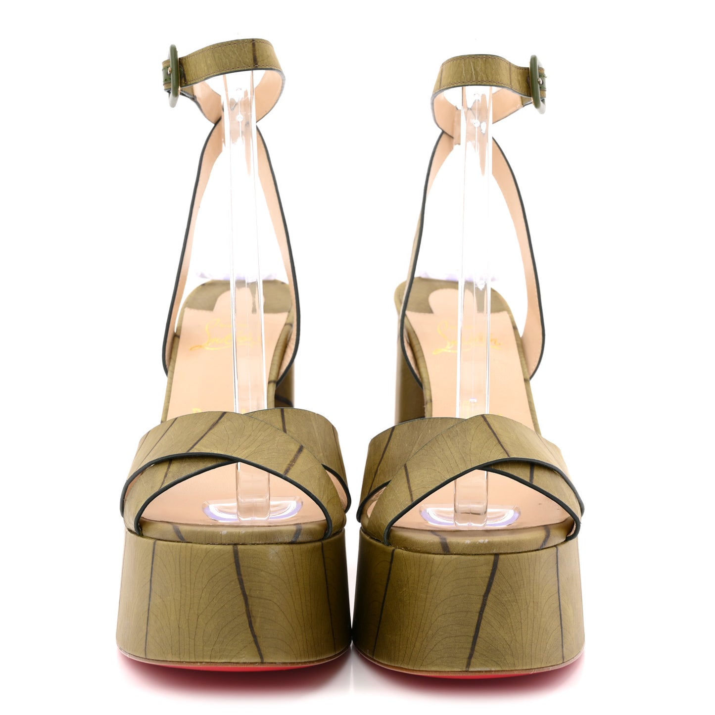 Cario Leaf Super Mariza 130 Sandals 40 Kaki