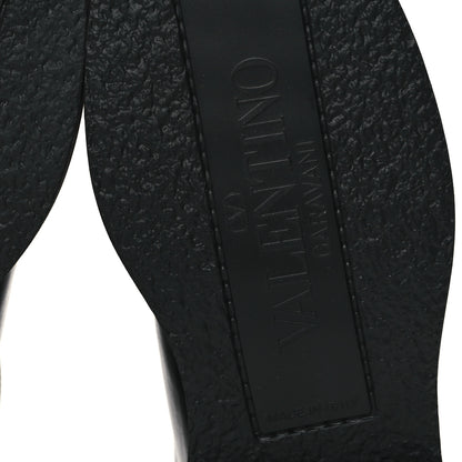 Valentino Garavani Calfskin VLogo Locker 40mm Ankle Boots 36 Black 6 of 9