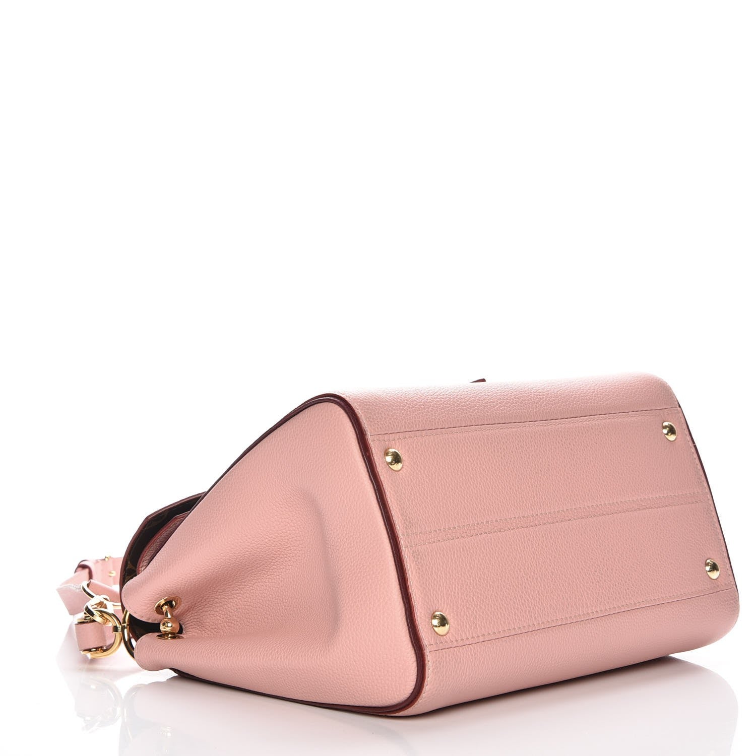 Louis Vuitton Grained Calfskin Monogram Double V Rose Poudre 5 of 9