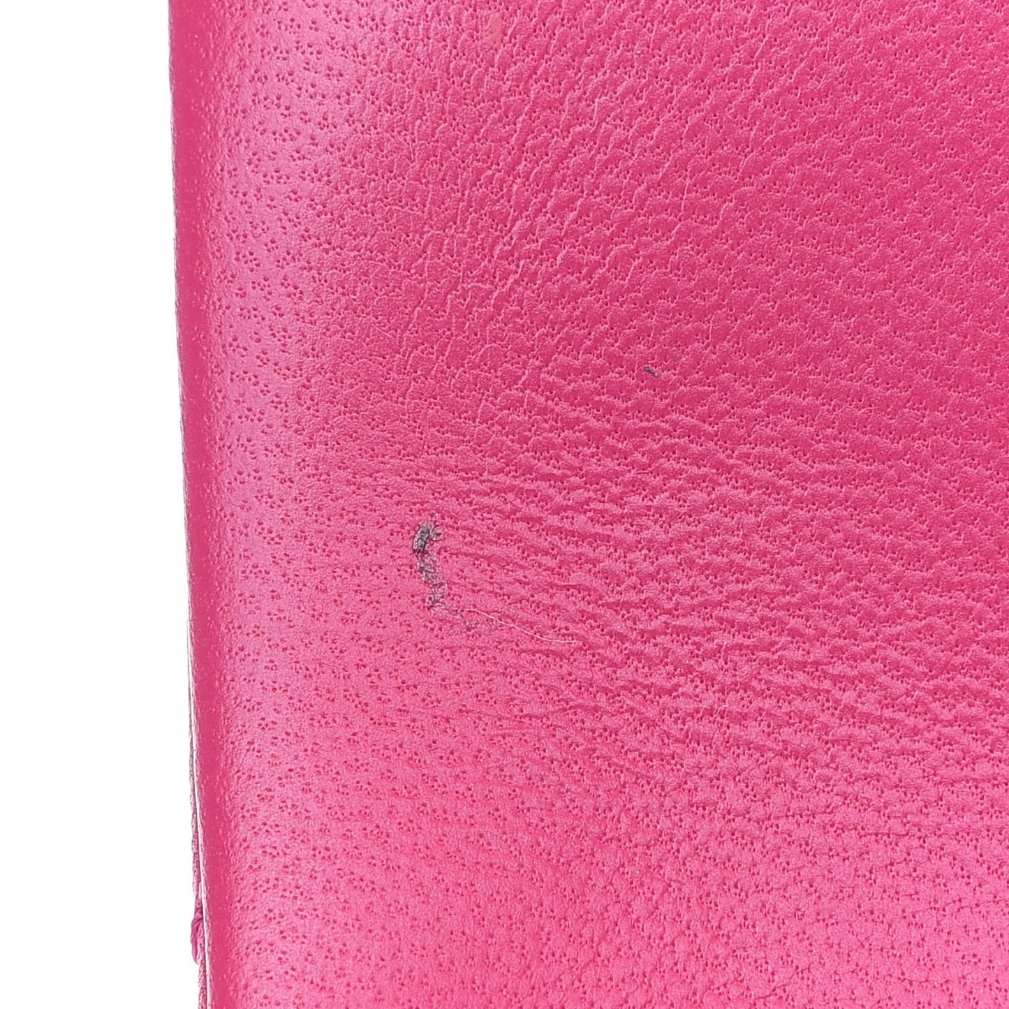 Lambskin Quilted Resin Bi-Color Chain Flap Bag Pink
