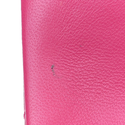 Chanel Lambskin Quilted Resin Bi-Color Chain Flap Bag Pink 10 of 13