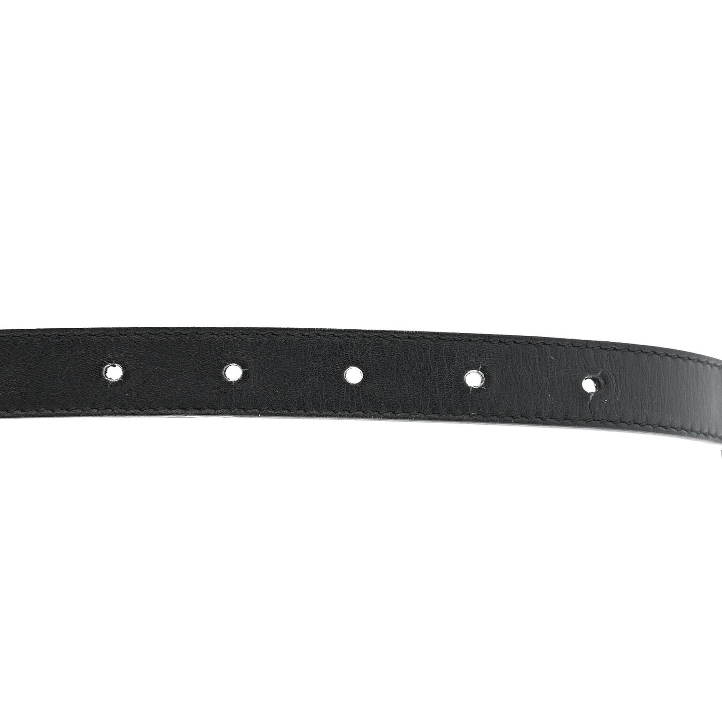 Calfskin Double G 20mm Belt 80 32 Black