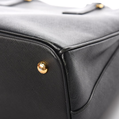 Prada Saffiano Lux Medium Tote Black 10 of 11