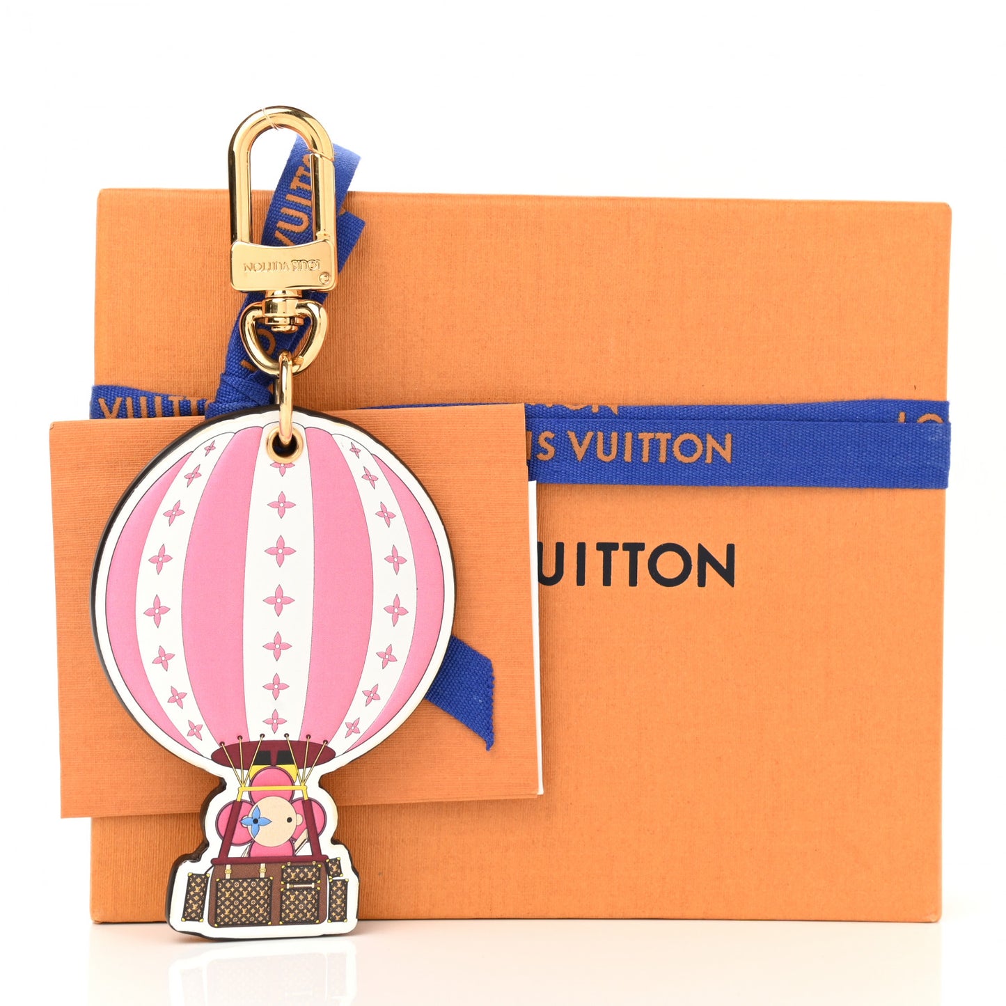 Monogram 2019 Christmas Animation Shanghai Bag Charm Key Ring