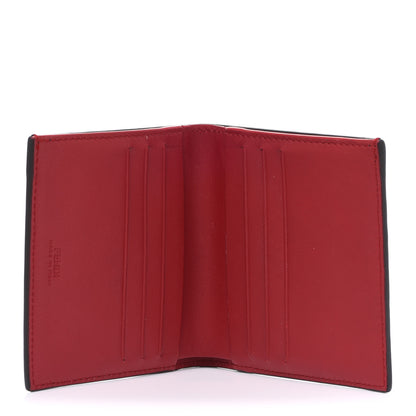 Fendi Vitello Grace FF Gradient Embossed Bi-fold Wallet Black 5 of 8