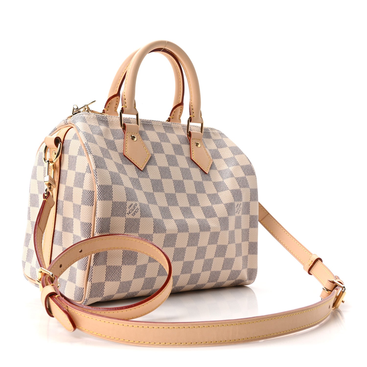 Louis Vuitton Damier Azur Speedy Bandouliere 25 3 of 9