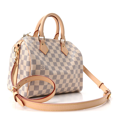Louis Vuitton Damier Azur Speedy Bandouliere 25 3 of 9