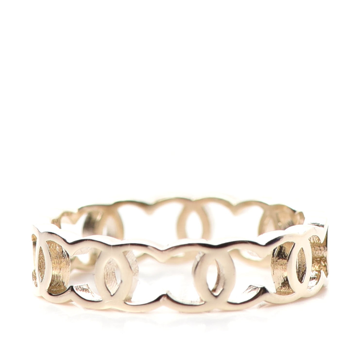 Metal CC Ring 6 52 Gold