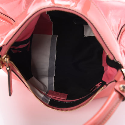 Gucci Patent Medium D Gold Hobo Bag Pink 5 of 7