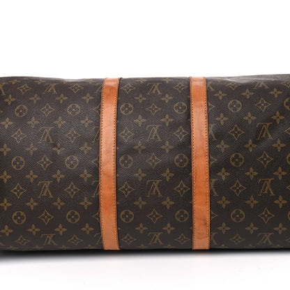 Louis Vuitton Monogram Keepall Bandouliere 55 12 of 28