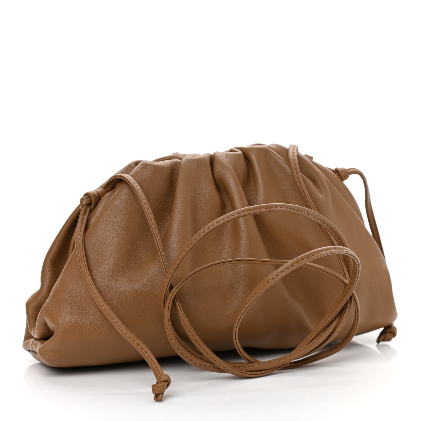 Butter Calfskin The Mini Pouch Cammello
