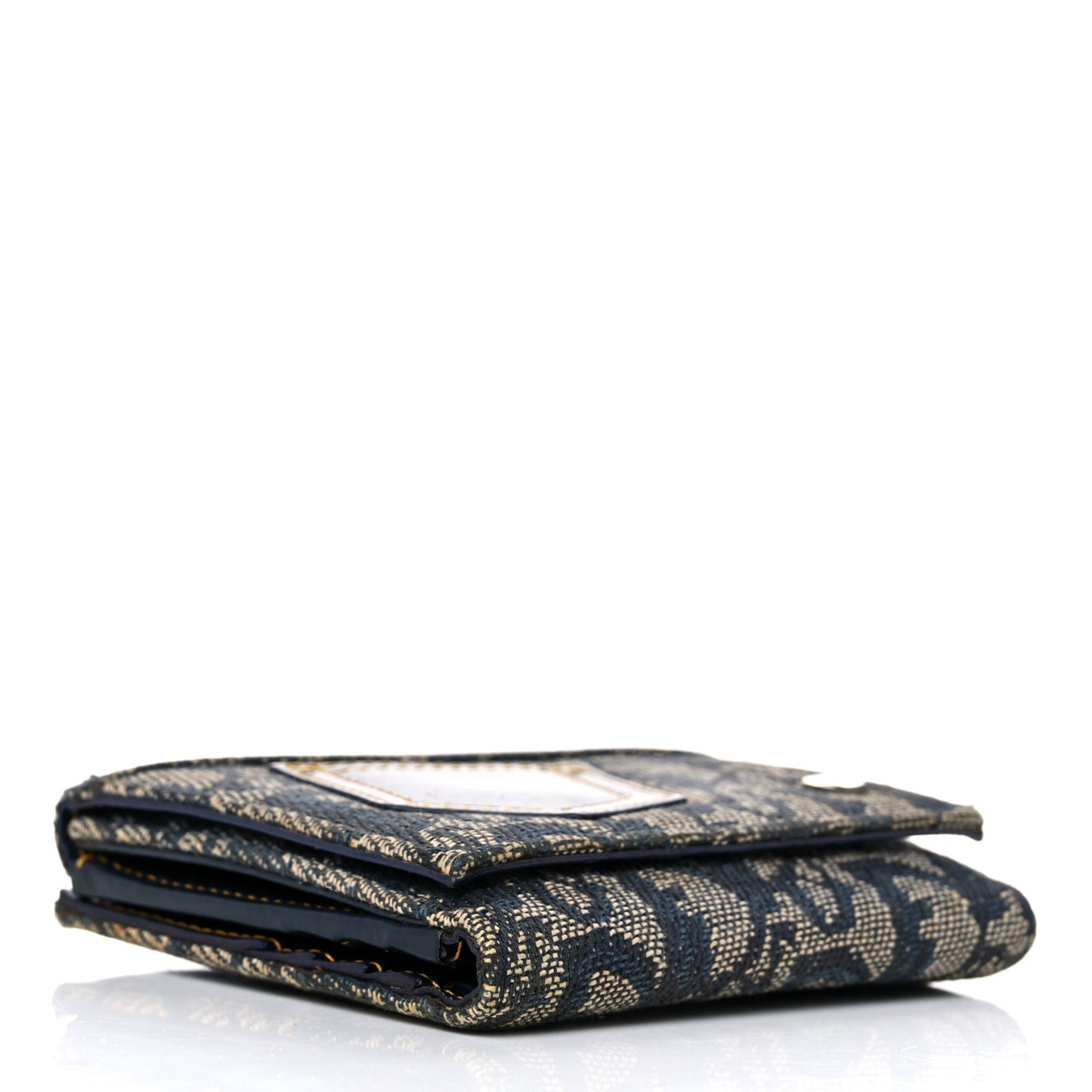 Monogram Compact Wallet Blue