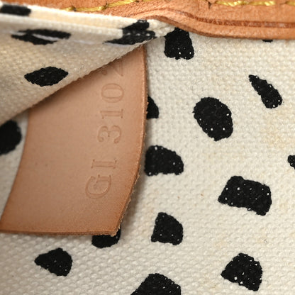 Louis Vuitton Monogram Kusama Waves Neverfull MM White 7 of 9