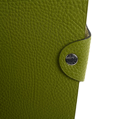 Hermes Togo Ulysse PM Notebook Cover Vert Anis 11 of 13