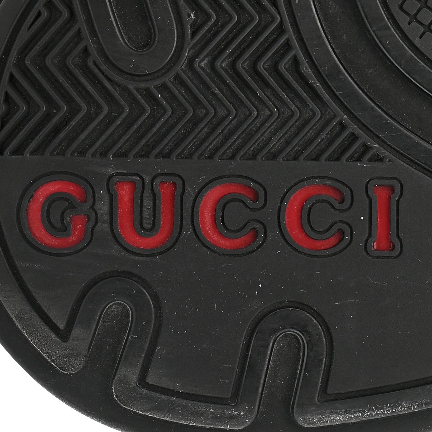 Gucci Metallic Calfskin Glitter Mesh Womens Ultrapace Sneakers 40 Silver Light Grey Mystic White 7 of 8