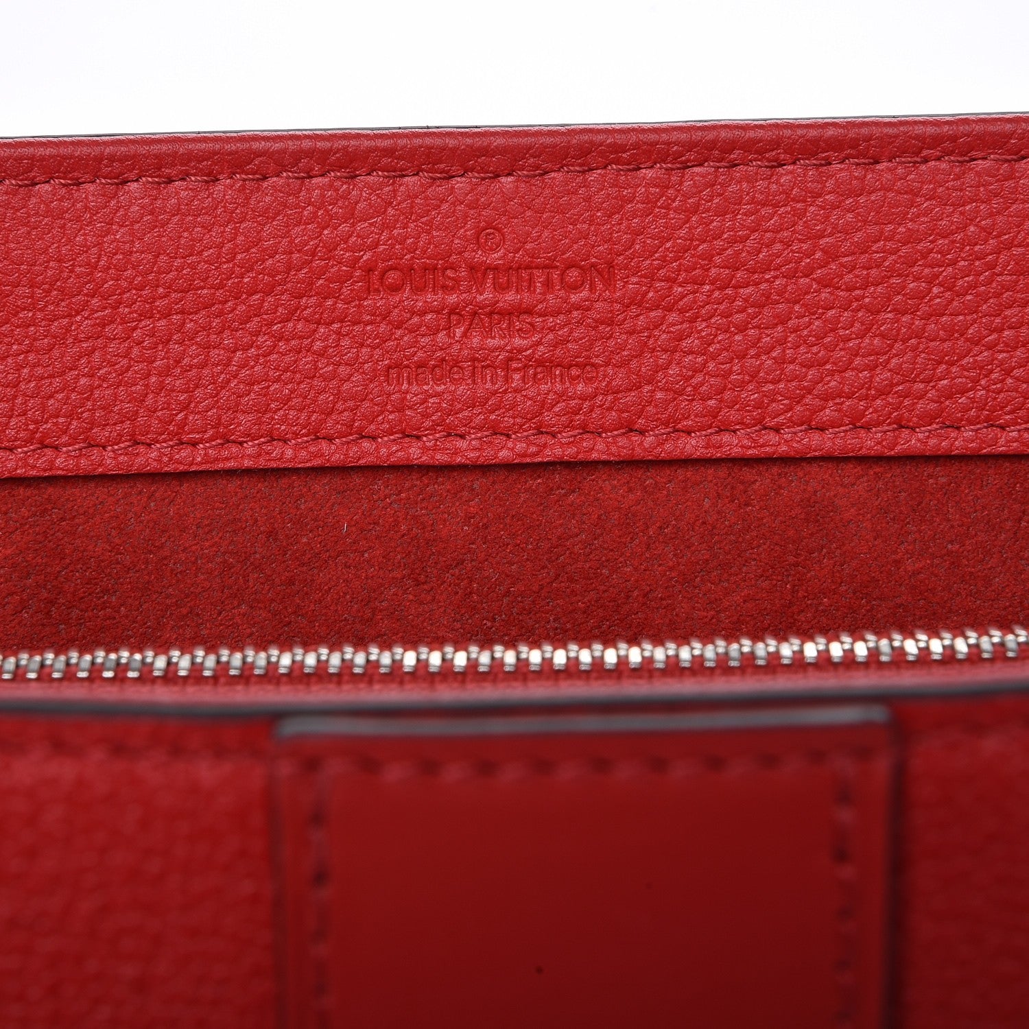 Louis Vuitton Grained Calfskin Very One Handle Rubis 6 of 7