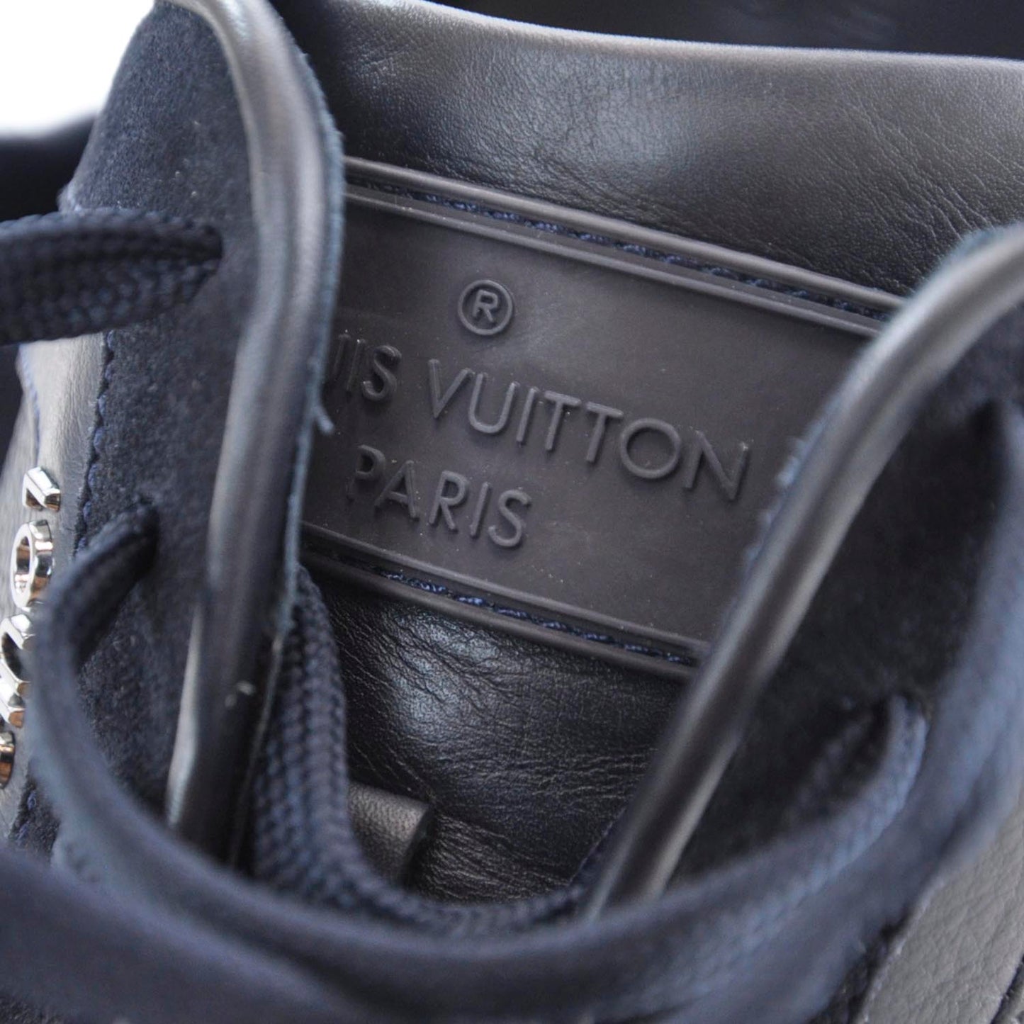 Leather Twister Sneakers 9 Black