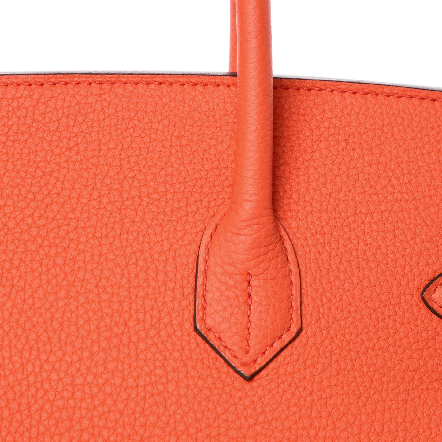 Togo Birkin 35 Orange Poppy