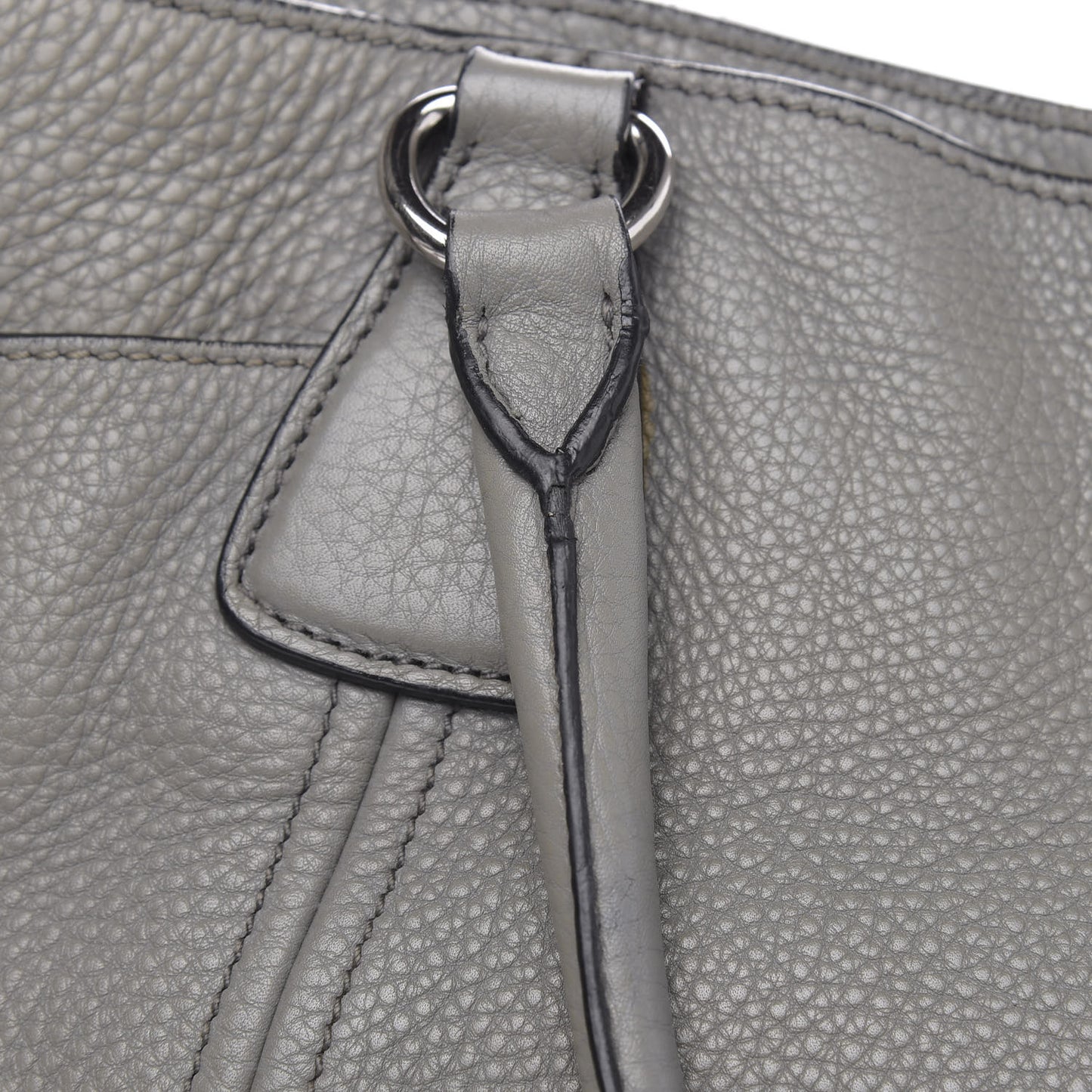 Vitello Daino Side Pocket Tote Marmo