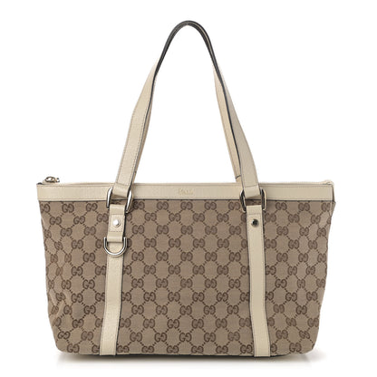 Gucci Monogram Medium Abbey Tote Off White 1 of 4