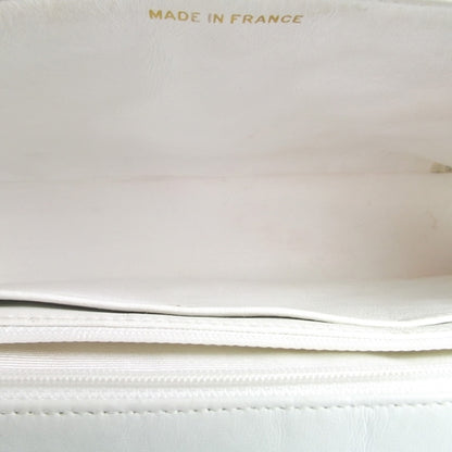 Chanel Lambskin Medium Bekko Resin Flap White 9 of 12