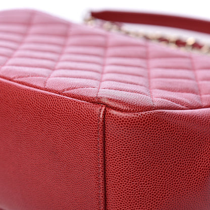 Chanel Caviar Quilted Large Business Affinity Flap Red 16 of 20