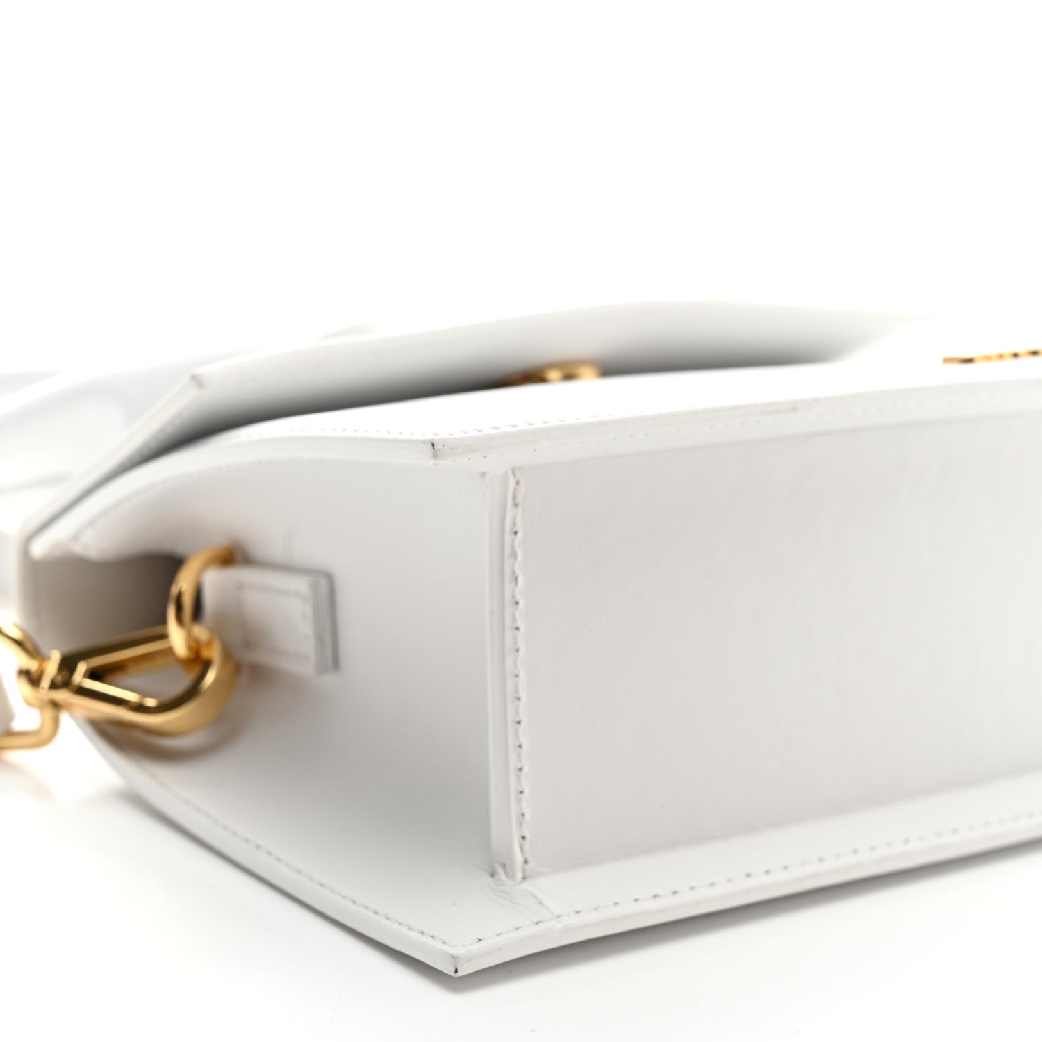 Jacquemus Smooth Calfskin Le Chiquito Noeud White 8 of 9