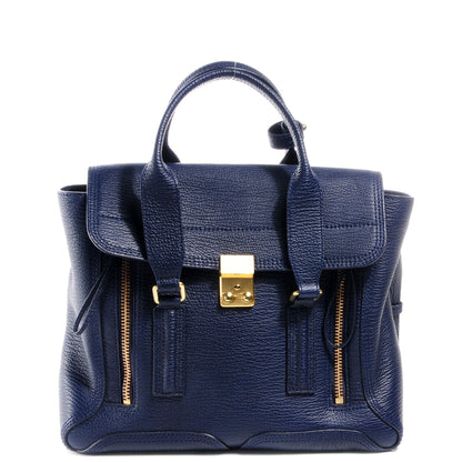 3.1 Phillip Lim 3.1 Medium Pashli Satchel Ink 1 of 8
