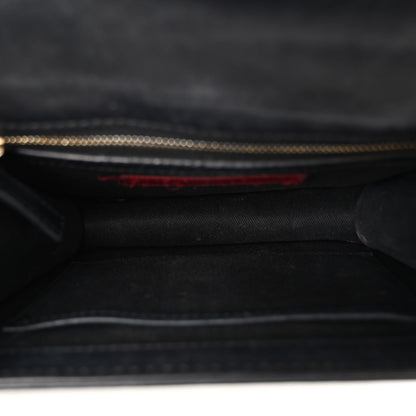 Valentino Garavani Patent Small Glam Lock Rockstud Flap Black 6 of 12