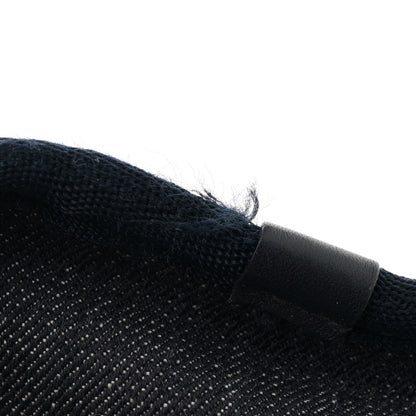 Chanel Denim Deauville Bowling Bag Blue 16 of 16