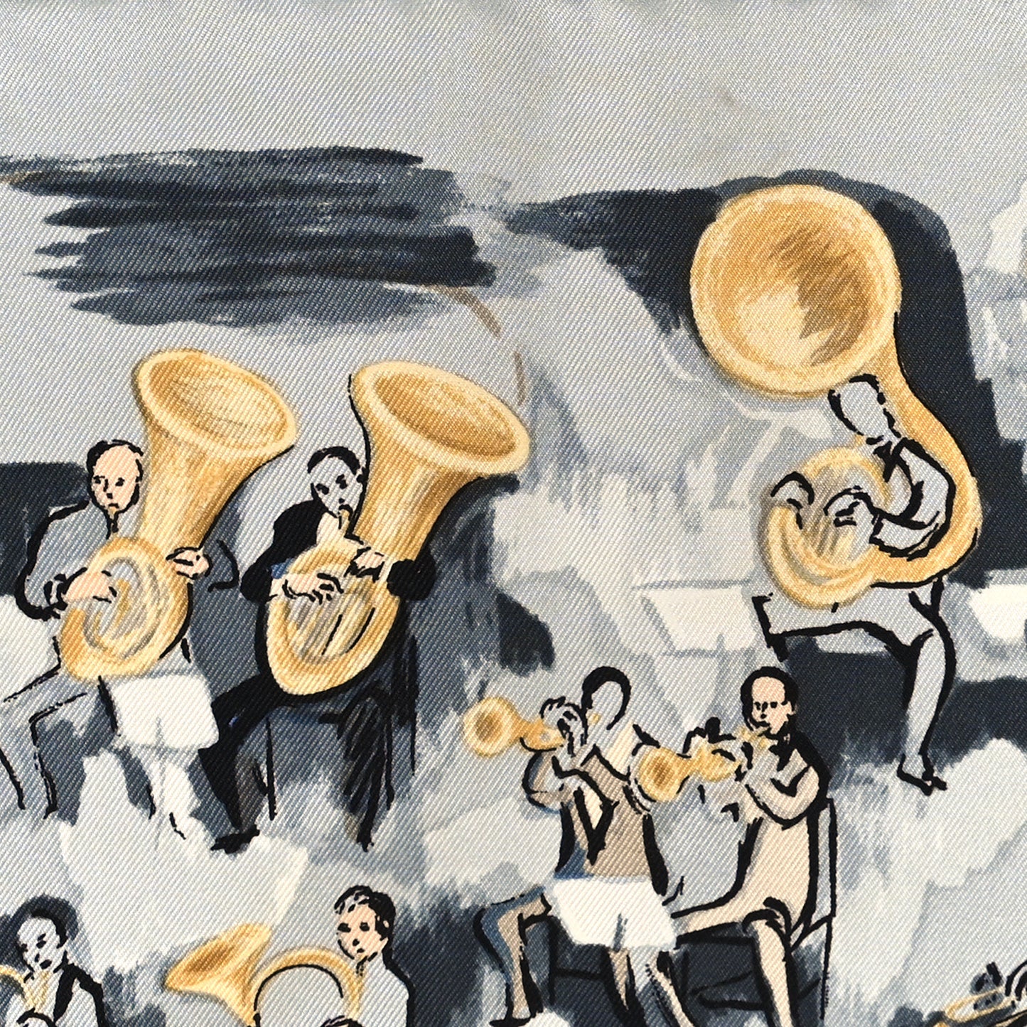 Silk Concerto Scarf 45