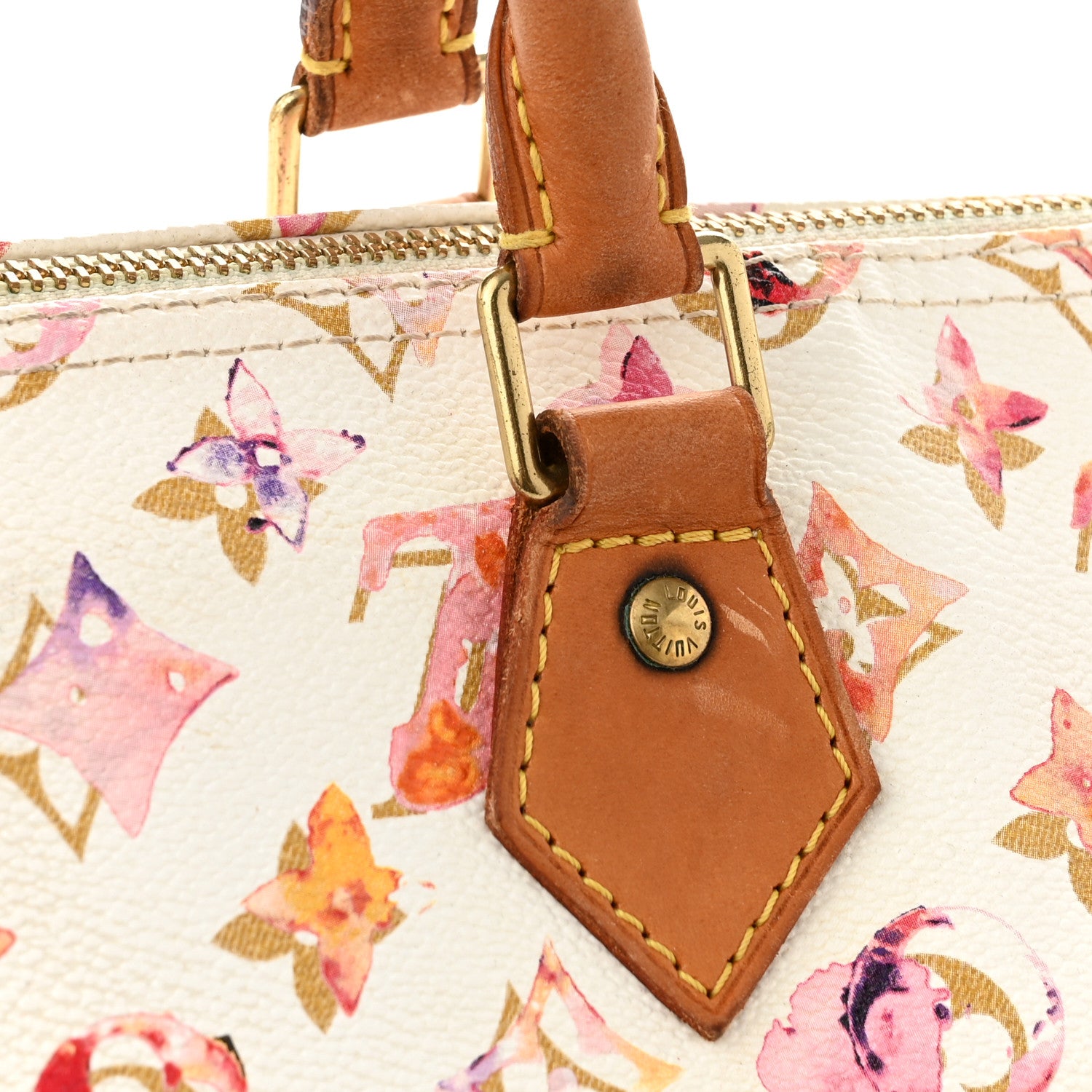 Louis Vuitton Watercolor Aquarelle Speedy 35 White 11 of 11