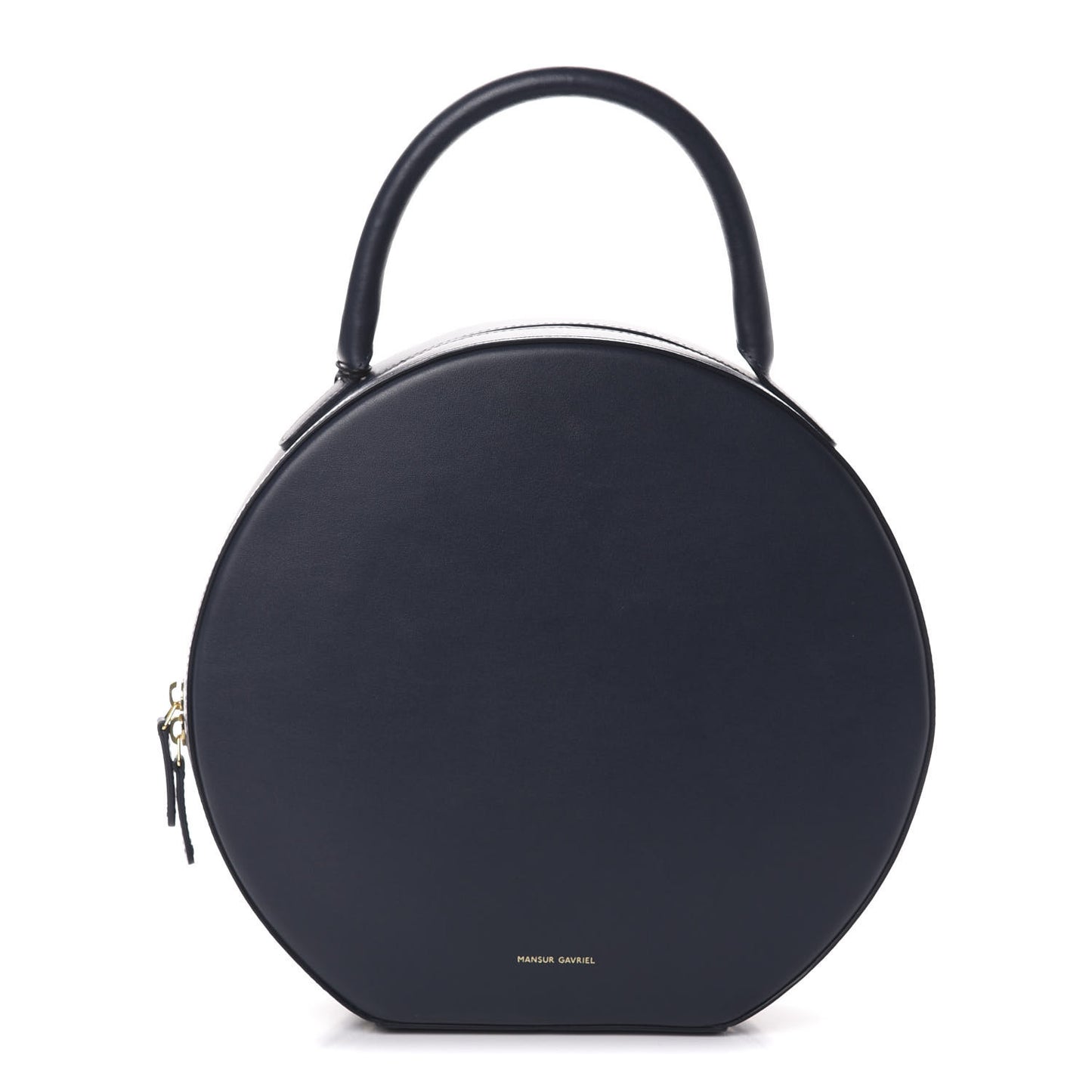 Calfskin Circle Bag Navy