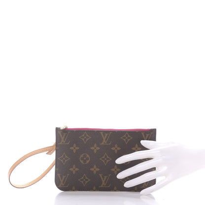 Louis Vuitton Monogram Neverfull PM Pochette Pivoine 2 of 9