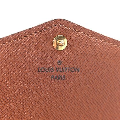 Louis Vuitton Monogram Sarah Wallet NM 6 of 8