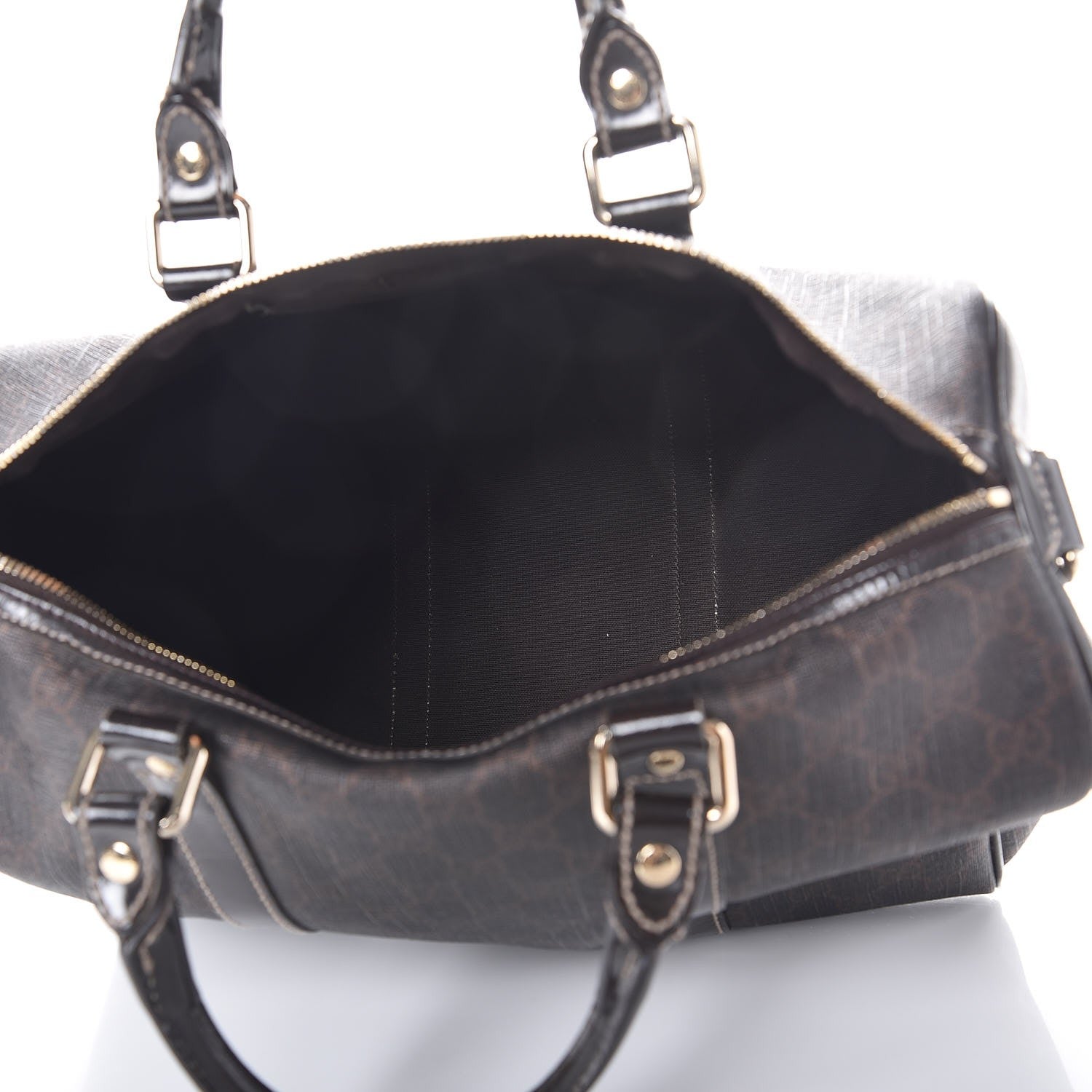 Gucci GG Plus Monogram Medium Joy Boston Dark Brown 5 of 12