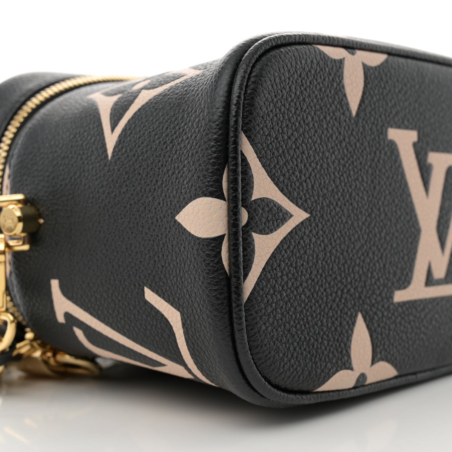 Louis Vuitton Empreinte Monogram Giant Vanity PM Black Beige 8 of 9