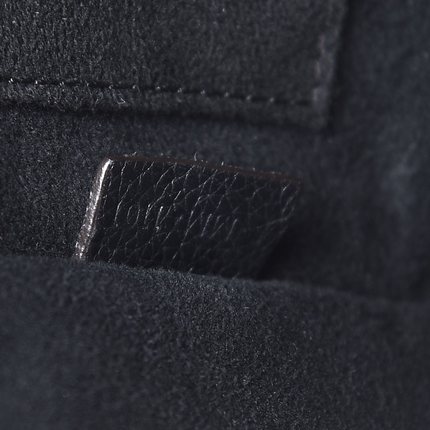 Celine Drummed Calfskin Nano Luggage Black 7 of 7
