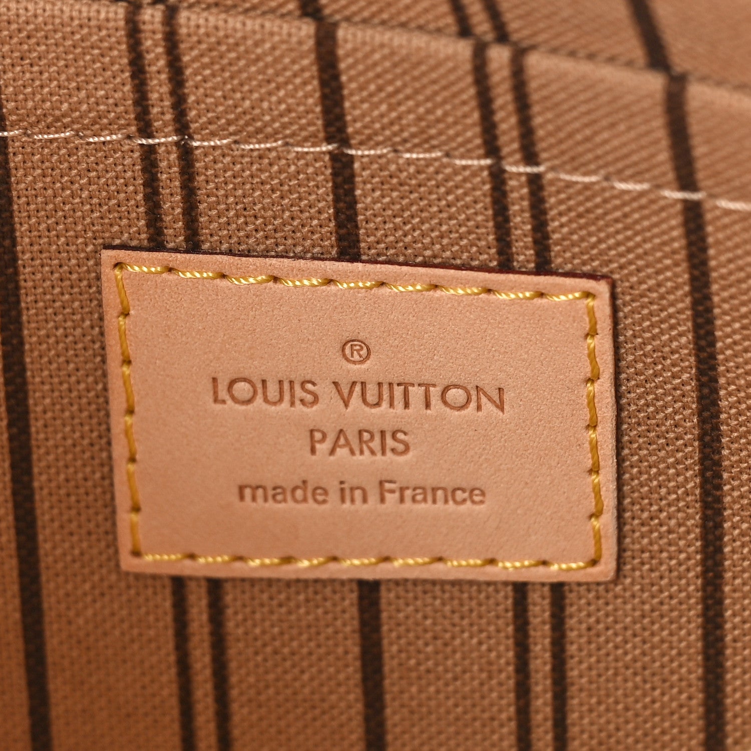 Louis Vuitton Monogram Neverfull MM GM Pochette 6 of 8