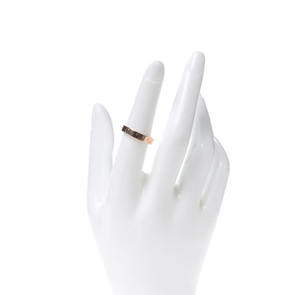 Cartier 18K Yellow Gold 3.5mm LOVE Wedding Band Ring 53 6.25 2 of 4