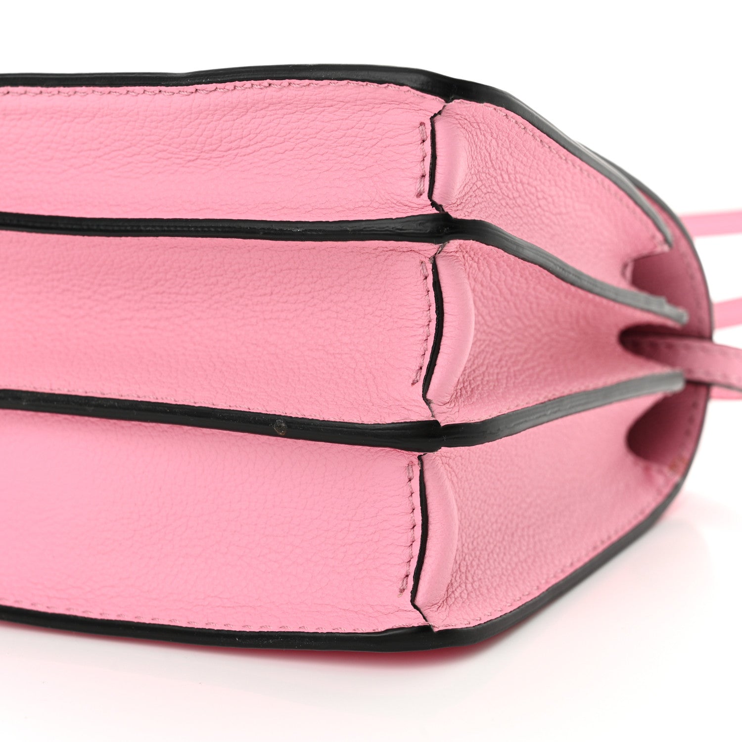 Versace Grained Calfskin La Medusa Shoulder Bag Pink 9 of 11